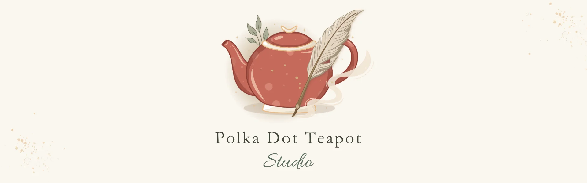 Polka Dot Teapot Website Header
