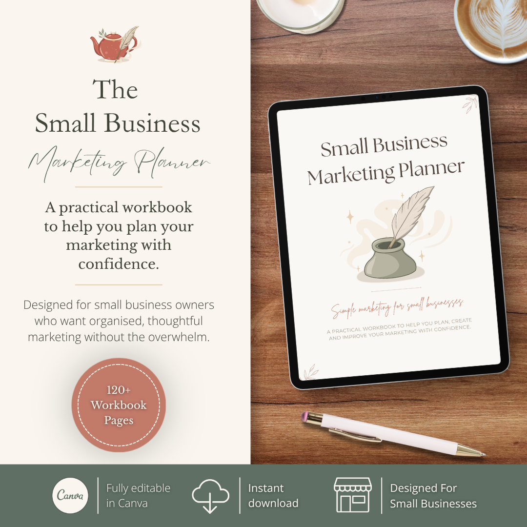 Small Business Marketing Planner