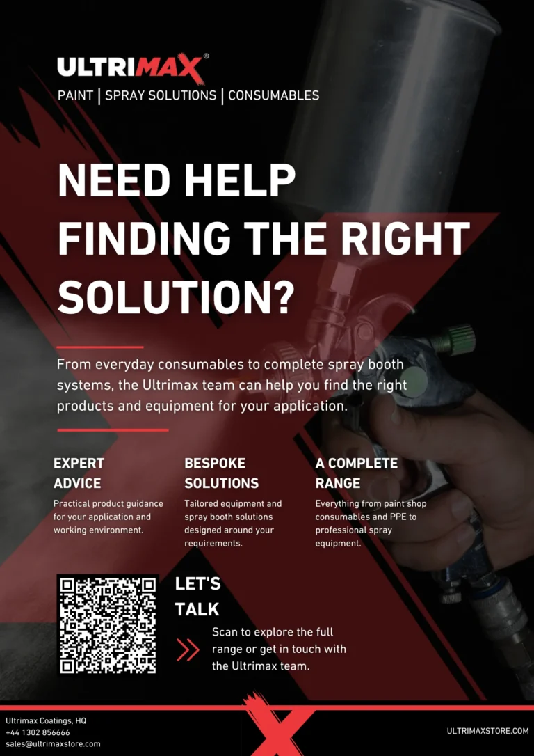 Ultrimax technical support page helping customers find the right product solution